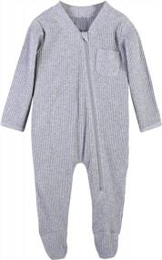 img 4 attached to Warm & Adorable Baby Boy Winter Onesies For Newborns - 0 To 9 Months