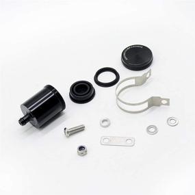 img 2 attached to 🏍️ Universal Black Motorcycle Brake Clutch Reservoir Cup Bottle for FZ07 FZ09 FZ10 FZ1 FZ6 FZ8 MT07 MT09 MT10 FJ07 CB650F CBR600RR CBR600 CBR900RR CBR1000RR: Efficient and Versatile!