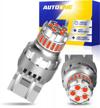 upgrade your brake lights with autoone 7440/7443 led strobe bulbs - canbus ready, 300% brighter, pack of 2 logo