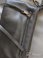 img 1 attached to Versatile & Stylish: Lecxci Small Leather Crossbody Bag For Women - Perfect For Any Occasion! review by Kevin Gray