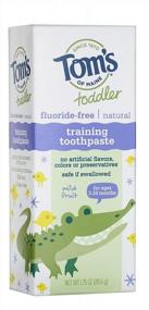 img 3 attached to 👶 Fluoride-Free Toothpaste for Toddlers by Tom's of Maine