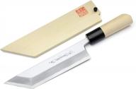 7 inch yoshihiro left handed kasumi white steel edosaki eel filet knife for precise fish filleting logo