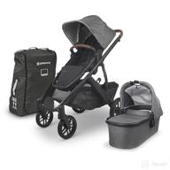 uppababy vista v2 stroller charcoal strollers & accessories logo