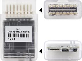 img 1 attached to 🔌 Washinglee K-CAN ECU Flash Cable: Mitsubishi, Subaru, Toyota, Jaguar Land Rover | OBD2 Diagnostic + OpenPort 2.0 + SDD V158 + Techstream Support