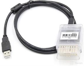 img 2 attached to 🔌 Washinglee K-CAN ECU Flash Cable: Mitsubishi, Subaru, Toyota, Jaguar Land Rover | OBD2 Diagnostic + OpenPort 2.0 + SDD V158 + Techstream Support