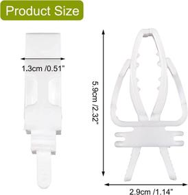 img 3 attached to 🐦 Mivofun 8pcs Bird Cage Food Holder Bracket, Parrot Fruit Vegitable Pet Feeder Clip Accessory for Budgie Parakeet Cockatoo Macaw Cockatiel Conure