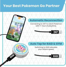 img 1 attached to Mcbazel PhotoFast 247 Auto Catcher For Pokemon Go: Auto-Tap, Auto Reconnect & Over 1-Hour Connection Function - IOS/Android Compatible