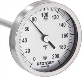 img 4 attached to REOTEMP Heavy Duty Compost Thermometer - Fahrenheit (36 Inch Stem), Made In The USA