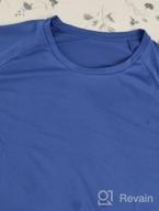 img 1 attached to Men'S UPF 50+ Sun Protection Moisture Wicking Cool Dri-Fit Short Sleeve Workout T-Shirts (2 Or 5 Pack) By DEVOPS review by Terrence Tucker