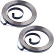 2pcs/lot recoil starter spring for partner 350 351 370 371 390 mcculloch mac 335 338 435 440 chainsaw replacement - haishine logo