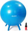 improve posture and balance with waliki adult size stability chair ball for school & office logo
