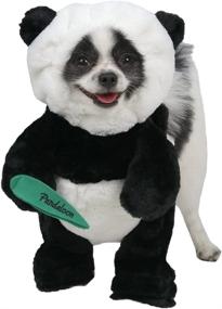 img 4 attached to Pandaloon Panda Puppy Dog and Pet Costume Set - 🐼 Featured on Shark Tank - Walking Teddy Bear Pet Costume with Arms