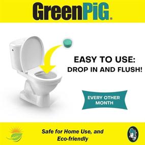 img 3 attached to Commercial Strength GREEN PIG 52C Live Tank Treatment | 🐷 Prevent Septic Backups with Easy Dissolvable Flush & Efficient Septic Waste Breakdown