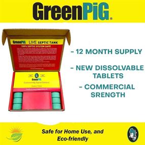 img 2 attached to Commercial Strength GREEN PIG 52C Live Tank Treatment | 🐷 Prevent Septic Backups with Easy Dissolvable Flush & Efficient Septic Waste Breakdown