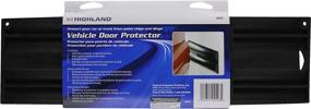 img 1 attached to 🚗 Highland Black Car Door Protector 9242300 - Enhancing Vehicle Protection