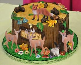 img 1 attached to Bring The Forest To Life: Realistic 10-Piece Animal Figures Set For Kids' Creative Play And Diorama Projects