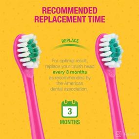 img 1 attached to Replacement Rechargeable Toothbrushes End Rounded Comfortable Oral Care