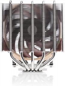img 3 attached to Low-Height Dual-Tower CPU Cooler Noctua NH-D12L With 120Mm Brown Fan - Enhanced For SEO