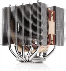 img 4 attached to Low-Height Dual-Tower CPU Cooler Noctua NH-D12L With 120Mm Brown Fan - Enhanced For SEO