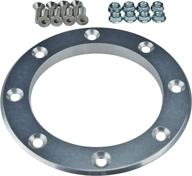 exhaust fender billet flange 551197 logo