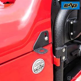 img 2 attached to 📻 EAG 97-20 Wrangler TJ/JK/JL/20-21 Gladiator JT Driver Side CB Radio Antenna Mount Bracket