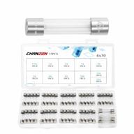 chanzon ul listed fast blow fuse assortment kit with 11 values, 55 pcs for 125v (250v) - 0.5a-15a (6.4mmx30.3mm) logo
