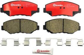 img 1 attached to Brembo P28035N Front Disc 🔵 Brake Pad: Premium Performance and Safety Guaranteed