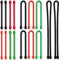 nite ize gear tie - pack of 16 assorted sizes: a versatile organizational solution логотип