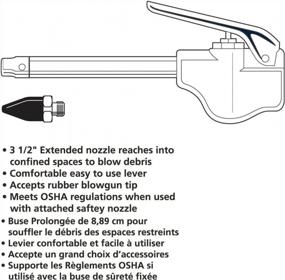 img 3 attached to WYNNsky 1/4 "NPT Рычажный пневматический пистолет с резиновым и безопасным соплом | Чистый удобный инструмент для домашнего использования