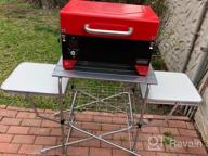 img 1 attached to ASMOKE AS350 Portable Wood Pellet Grill & Smoker, Superheated Steam Technology, 8-In-1 Cooking Versatility, 256 Sq In Navy Blue review by Steven Guevara