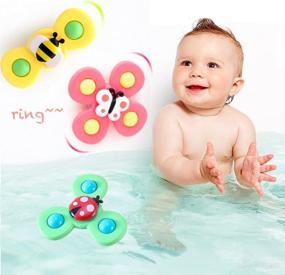 img 4 attached to 🛁 Addmos Suction Toys: Fun and Educational Bath Toys for Boys and Girls - Perfect Christmas and Birthday Gifts for Toddlers (3PCS)