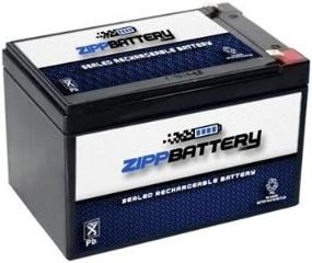 img 2 attached to Long-Lasting Power: Zipp 12V 15.6AH 188W Sealed Lead Acid (SLA) Battery With T2 Terminals