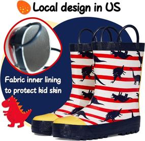 img 3 attached to KomForme Waterproof Printed Handles Different Boys' Shoes ~ Outdoor