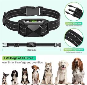 img 3 attached to 🐶 No Shock Dog Bark Collar with Beep Vibration Harmless Shock - Perfect for Small, Medium, and Large Dogs