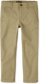 img 4 attached to Childrens Place Skinny Uniform Chino Boys' Clothing ~ Pants