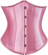 frawirshau lace-up boned underbust waist trainer corset for women - style 9427 логотип
