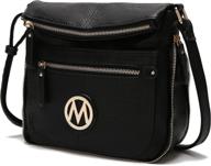 👜 mia collection luciana crossbody bag: chic women's handbag & wallet combo - stylish shoulder bags for all occasions logo