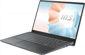 img 2 attached to 💻 MSI Modern 14 Ultra Thin and Light Professional 14" FHD IPS Display Laptop, Intel Core i3-10110U, 8GB RAM, 128GB SSD, Webcam, Backlit Keyboard, HDMI, Windows 10, TWE Bundle