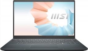 img 4 attached to 💻 MSI Modern 14 Ultra Thin and Light Professional 14" FHD IPS Display Laptop, Intel Core i3-10110U, 8GB RAM, 128GB SSD, Webcam, Backlit Keyboard, HDMI, Windows 10, TWE Bundle