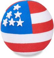 patriotic usa american flag (double-sided) car antenna topper/mirror dangler/auto dashboard buddy by coolballs logo