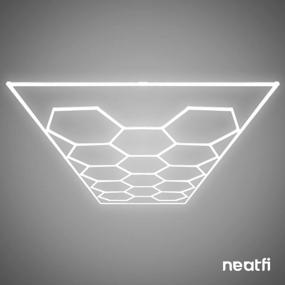 img 2 attached to Illuminate Your Space: Neatfi LED Car Garage Light With 69600 Lumens And 7000K-7500K Cool White For Ultimate Brightness And Clarity