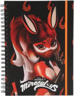 a4 super heroes notebook featuring rena rouge from miraculous ladybug - available at zag store logo