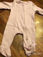 img 1 attached to Cozy And Convenient Aablexema Baby Footie Pajamas With Mitten Cuffs - Unisex Cotton Footed Onesies For Newborns review by Mac Sterling