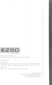 img 1 attached to EZGO 600888 2005 Owners Manual And Service Guide: Gas Personnel Carrier/Golf Car