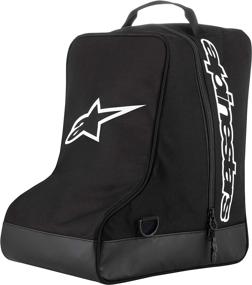 img 1 attached to 👢 Alpinestars 6106319-12 Boot Bag: Sleek Black/White Design for Ultimate Gear Organization