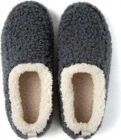 img 3 attached to Unbeatable Comfort And Style: Women'S RockDove Nomad Slippers With Memory Foam