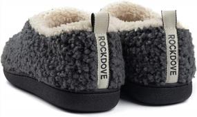 img 2 attached to Unbeatable Comfort And Style: Women'S RockDove Nomad Slippers With Memory Foam