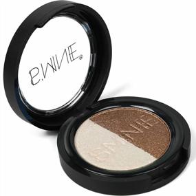 img 1 attached to IS'MINE Single Duo Shimmer Brown Eyeshadow, Dual Color, Longwear, White Eye Makeup For Day & Night