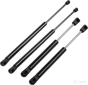 img 3 attached to 💪 High-quality Rear Window Lift Supports and Liftgate Shock Struts for GMC Yukon, Cadillac Escalade, Chevrolet Suburban, Tahoe (1999-2006)