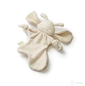 img 2 attached to 🧸 Natursutten PaciPixy: Organic Cotton Baby Comforter, Pacifier Holder, Security Blanket, Teether and Fairy Baby Toy - Machine Washable